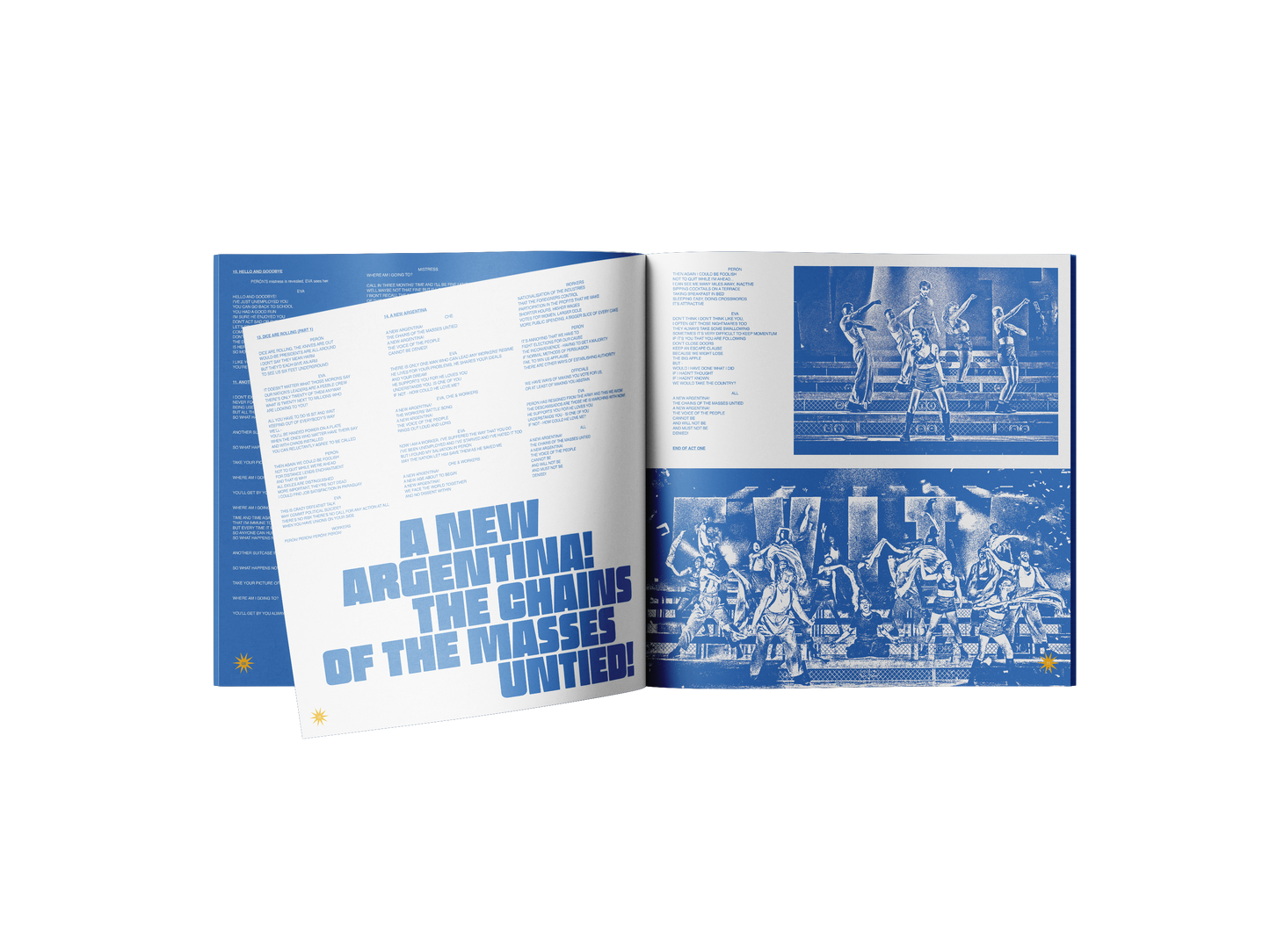 EVITA: The Full Album | Blue & White Triple LP