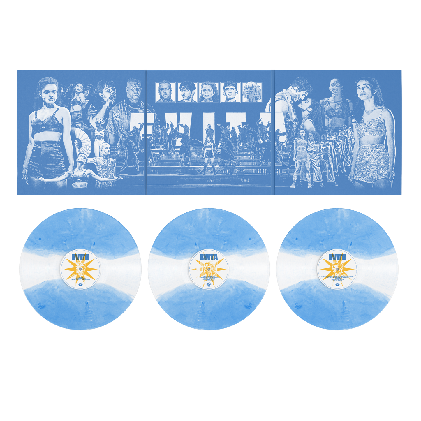 EVITA: The Full Album | Blue & White Triple LP