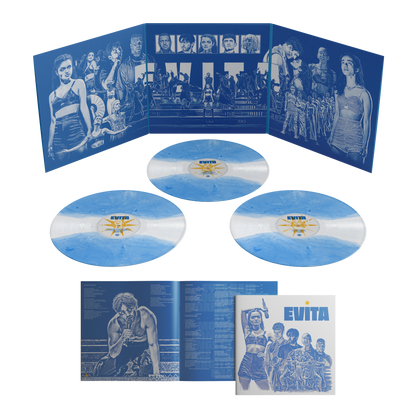 EVITA: The Full Album | Blue & White Triple LP